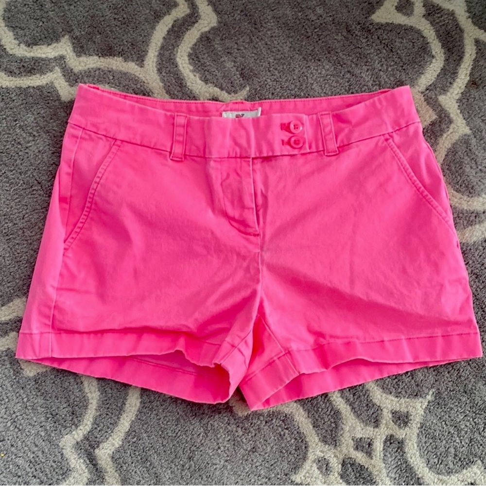 Vineyard Vines Hot Pink 3.5 inch Shorts 10
